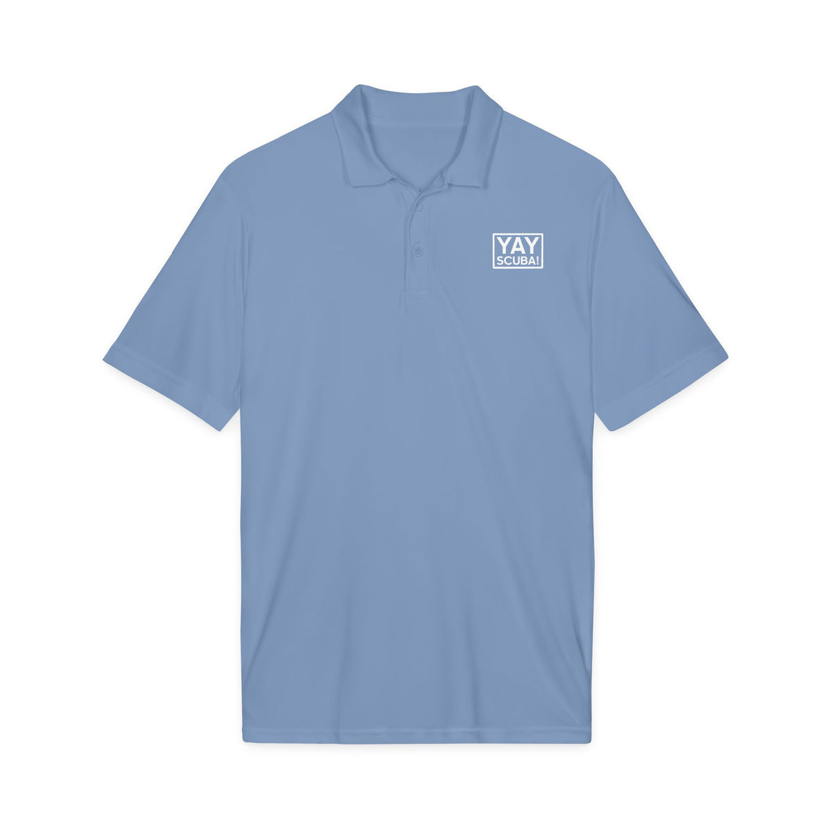 YAY Scuba! Performance Polo – Sport-Tek ST550 Logo Shirt