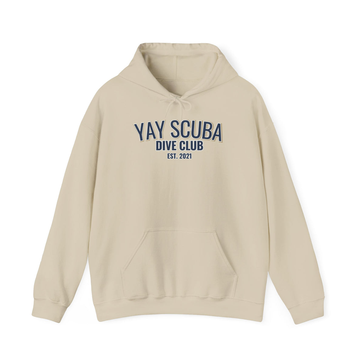 YAY Scuba Dive Club Hoodie | Scuba Diving Sweatshirt, Est. 2021