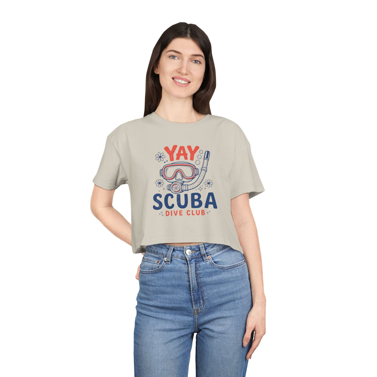 YAY Scuba Dive Club Crop T-Shirt