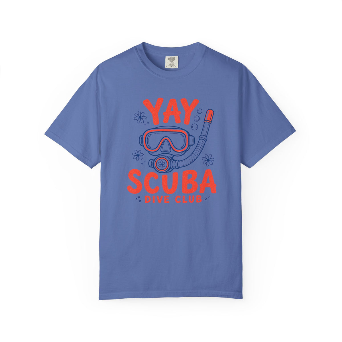 YAY Scuba Dive Club Floral T-Shirt  | Comfort Colors