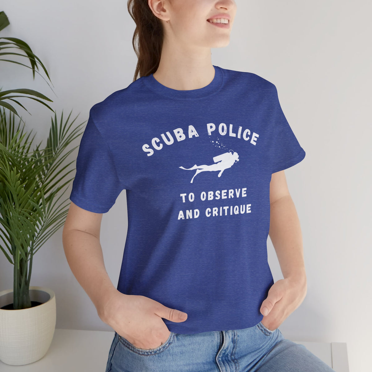 Scuba Police T-Shirt – Funny Scuba Diving Design