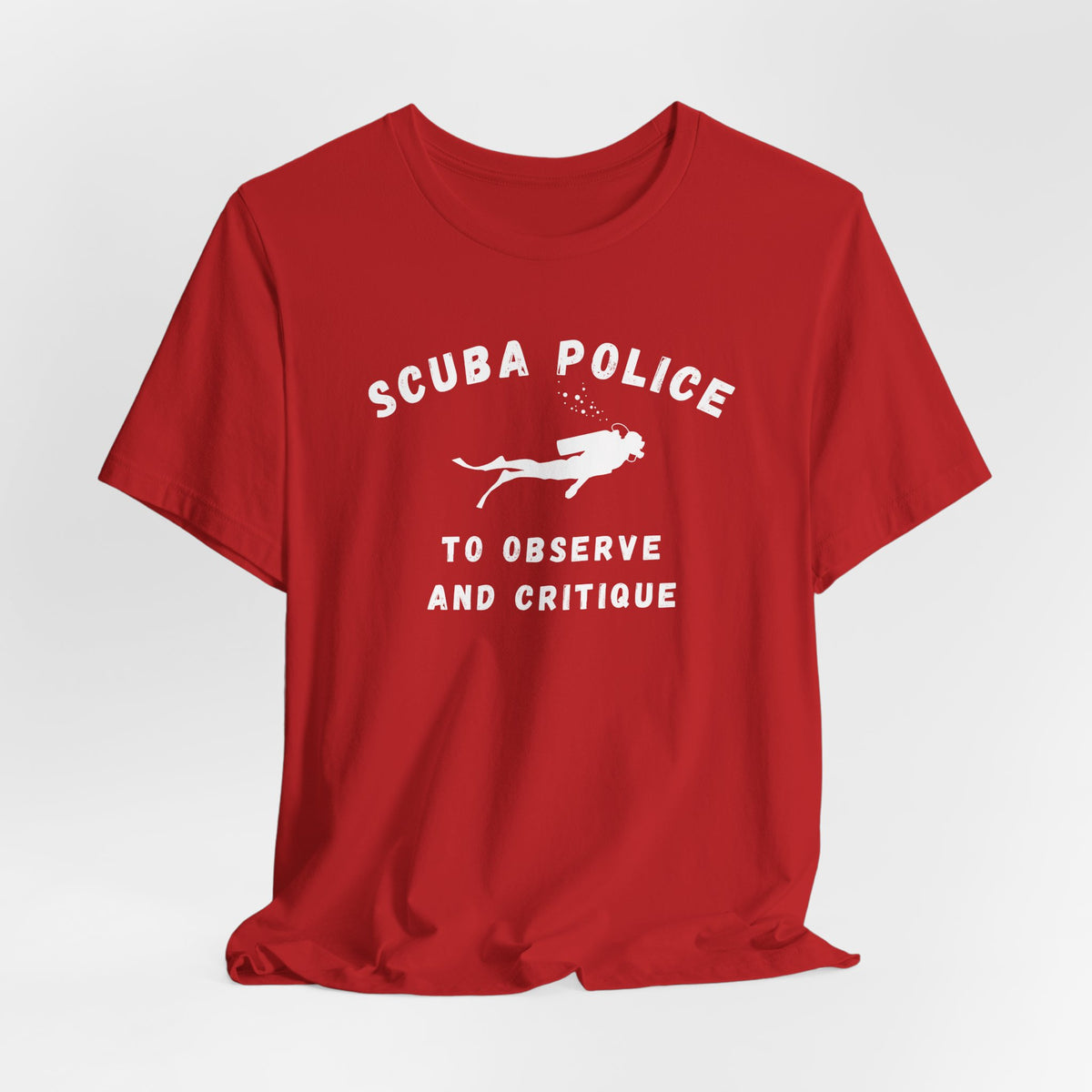 Scuba Police T-Shirt – Funny Scuba Diving Design