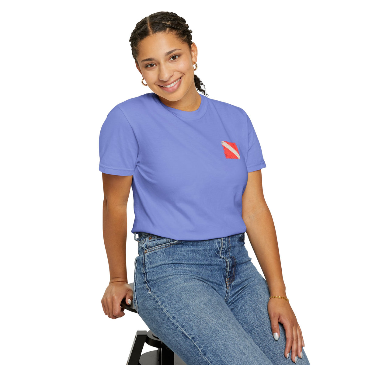 Scuba Dive Flag T-Shirt – Comfort Colors