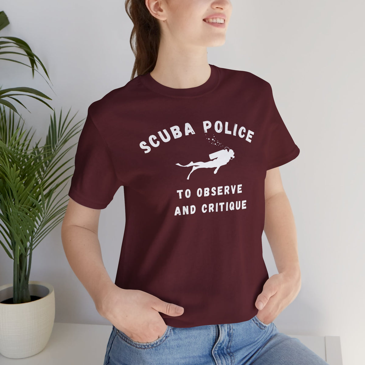 Scuba Police T-Shirt – Funny Scuba Diving Design