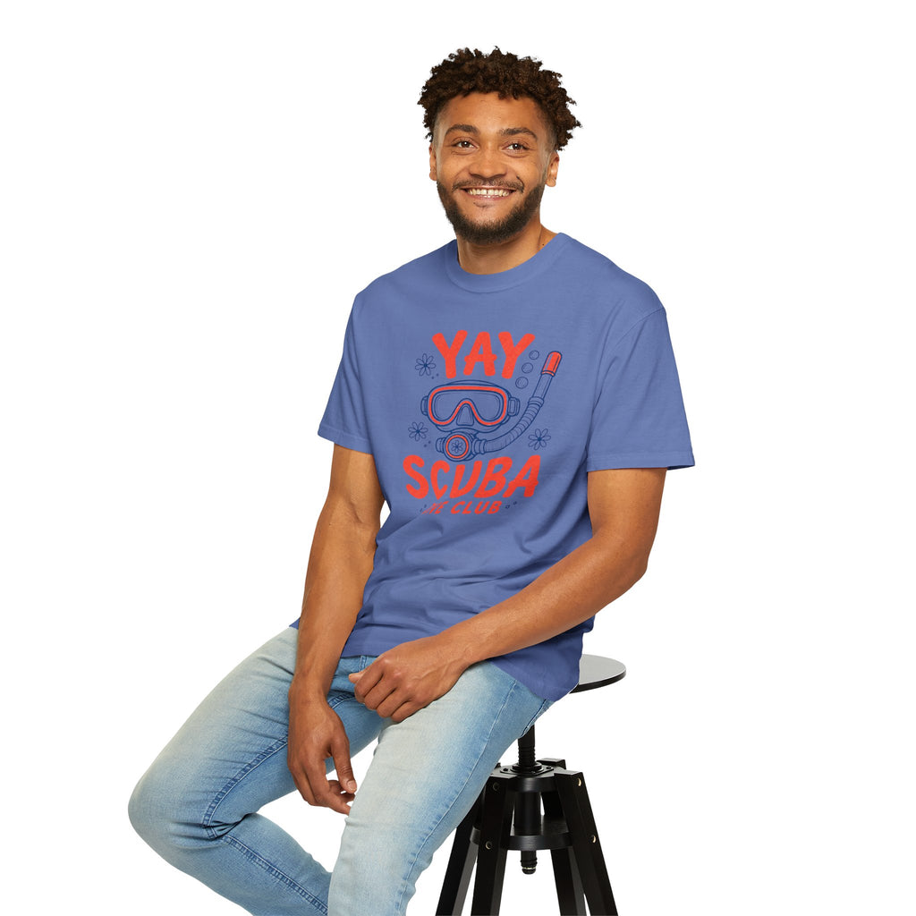 YAY Scuba Dive Club Floral T-Shirt  | Comfort Colors