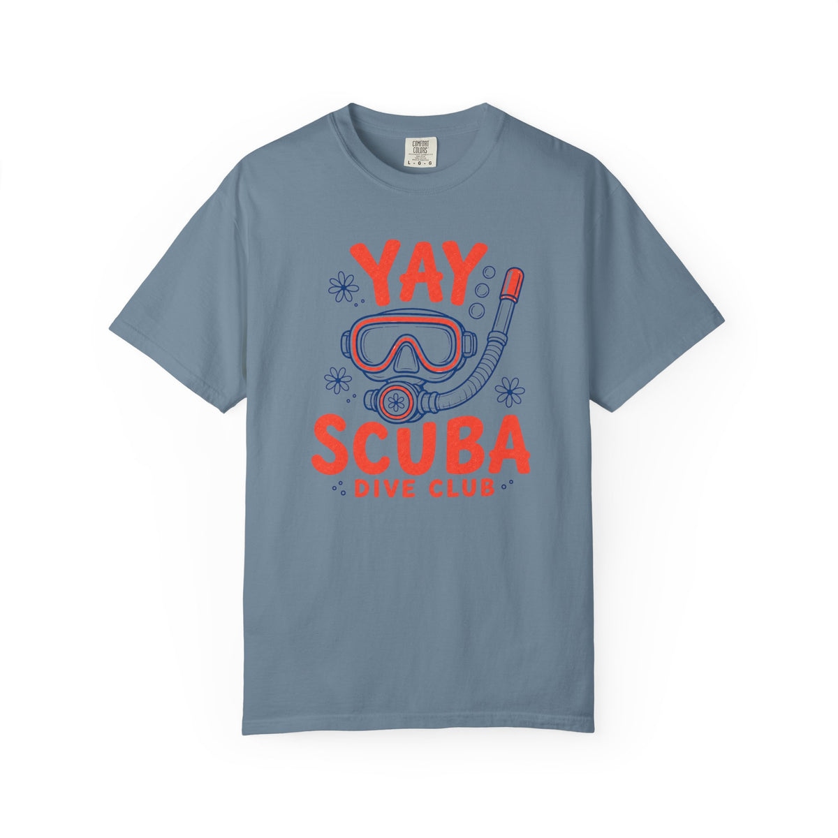YAY Scuba Dive Club Floral T-Shirt  | Comfort Colors