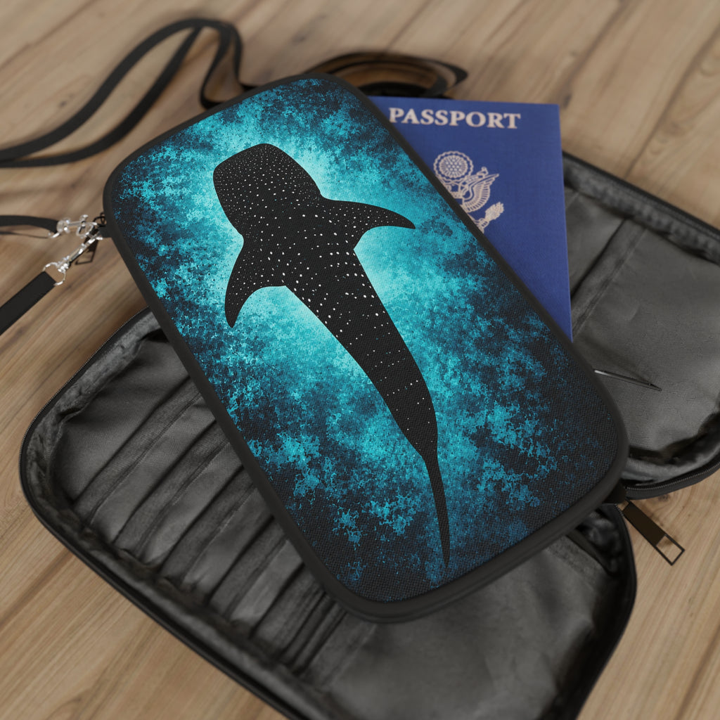 Whale Shark Passport Wallet Scuba & Ocean Travel Document Holder