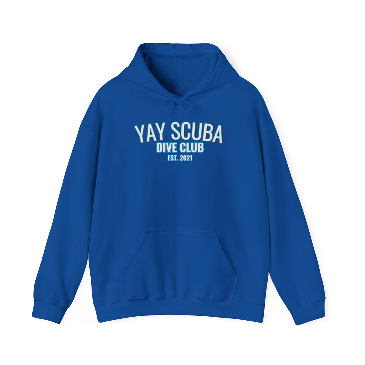 YAY Scuba Dive Club Hoodie | Scuba Diving Sweatshirt, Est. 2021