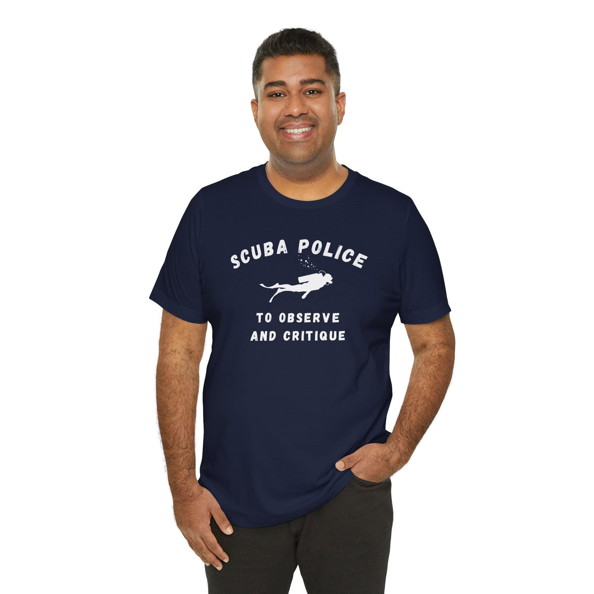 Scuba Police T-Shirt – Funny Scuba Diving Design