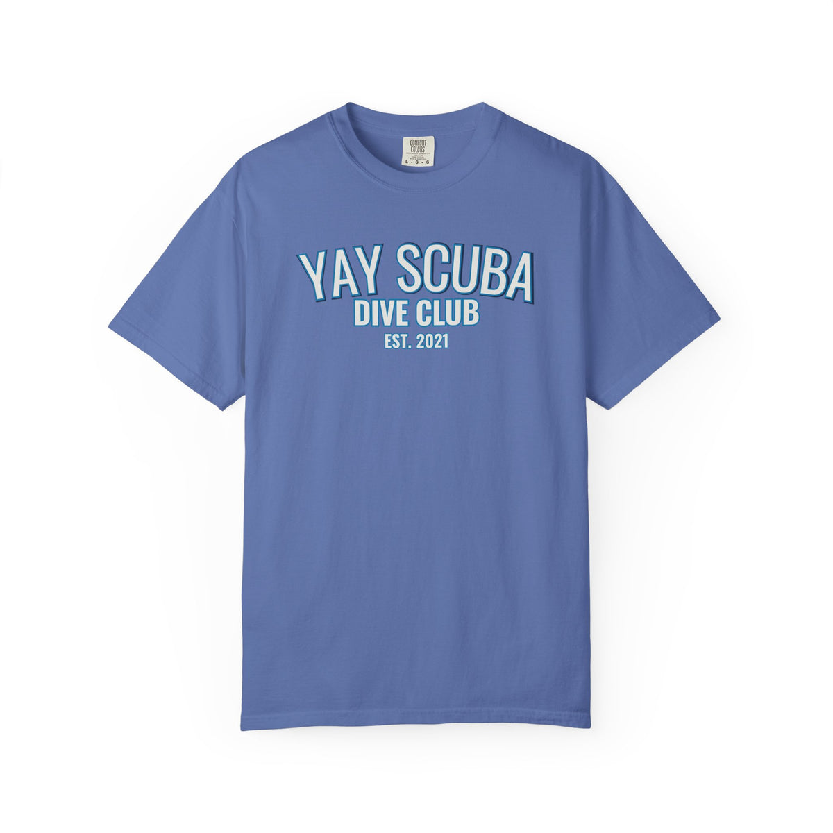 YAY Scuba Dive Club T-Shirt varsity-inspired