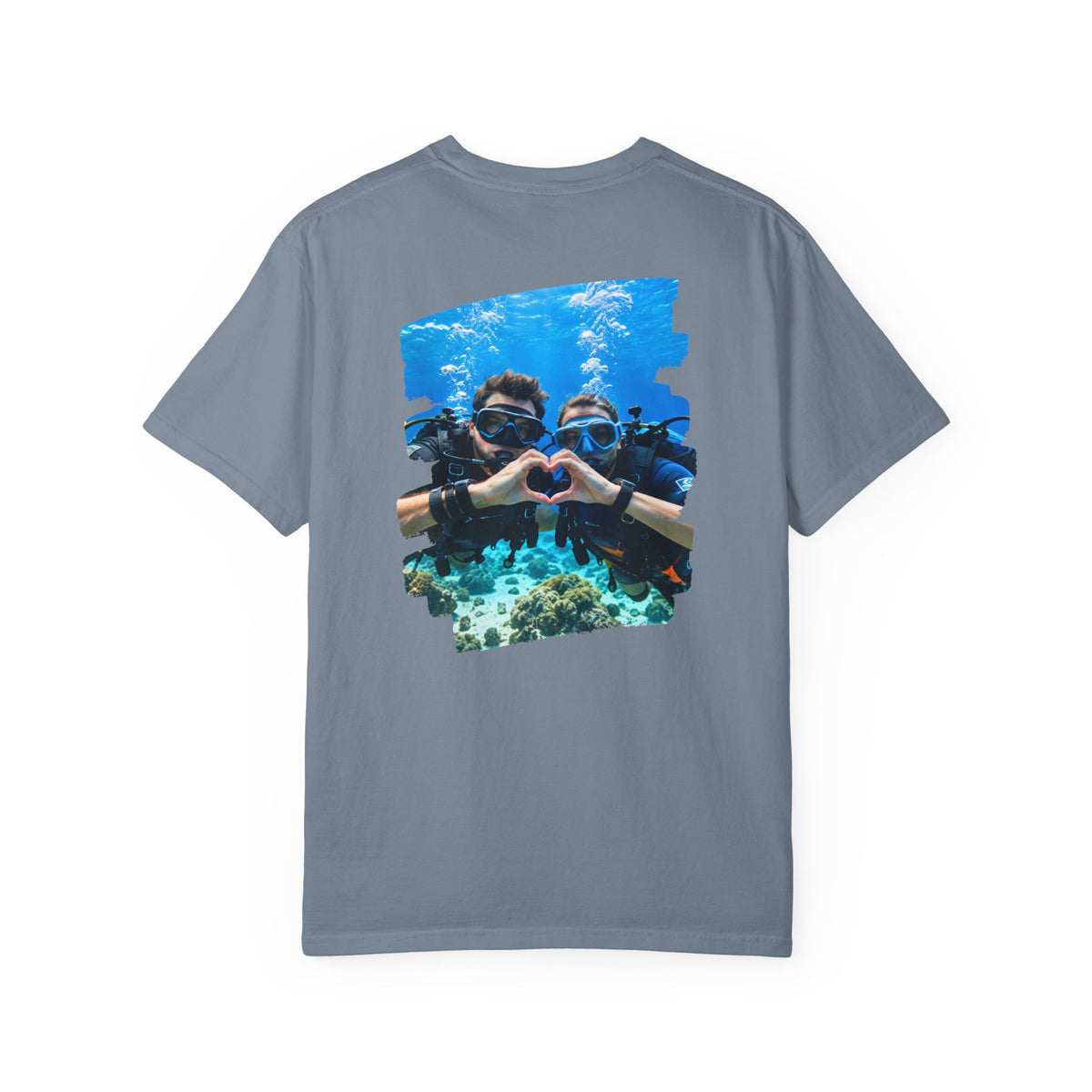 Personalized Scuba Diving Shirt, Custom Diver Photo Tee, Scuba Gift, Diving Shirt