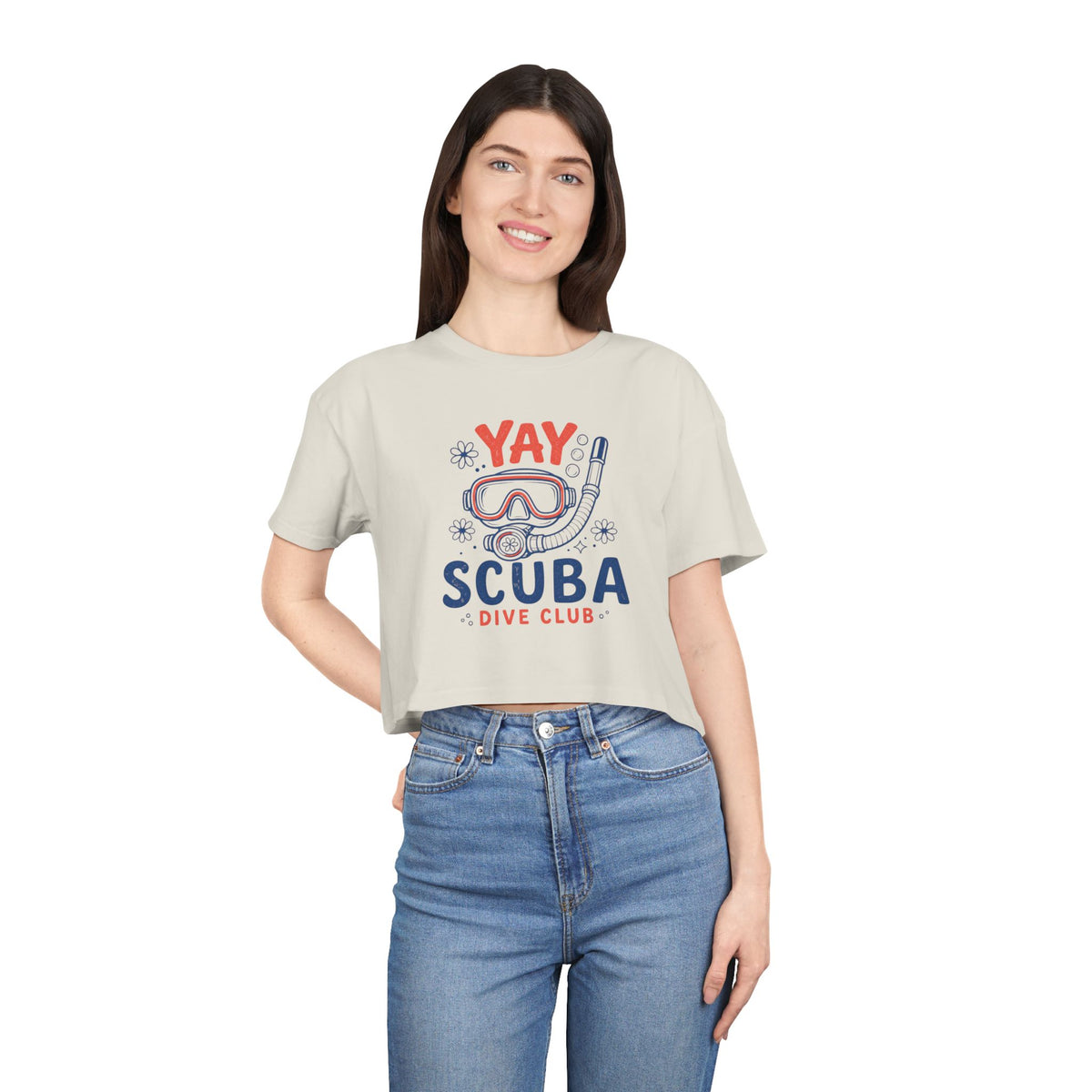 YAY Scuba Dive Club Crop T-Shirt
