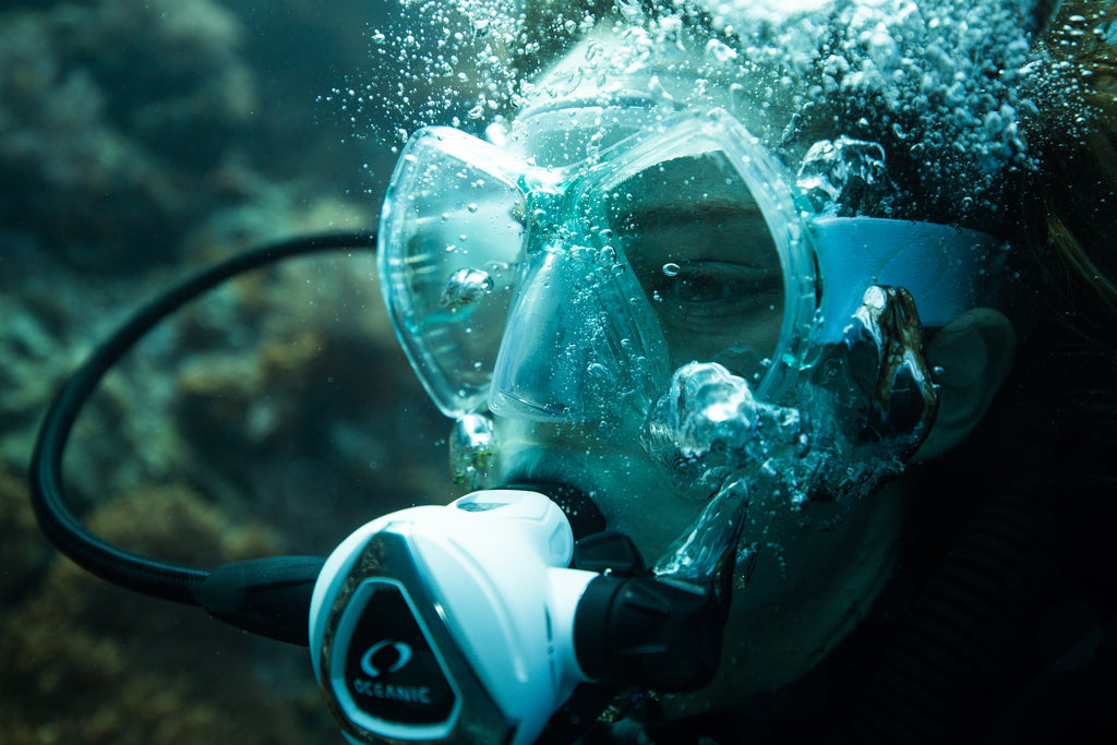 Oceanic Cyanea Micro-Frame Scuba Diving Mask