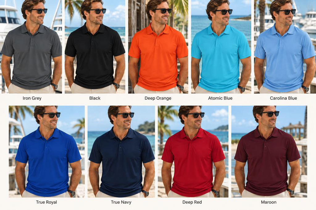 Scuba Diver Performance Polo – Sport-Tek ST550 Scuba Diving Shirt