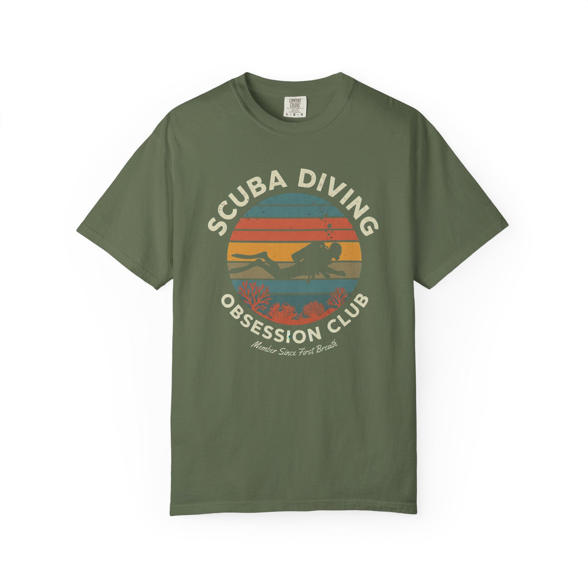 Scuba Diving Obsession Club T-Shirt – Vintage Diver Design