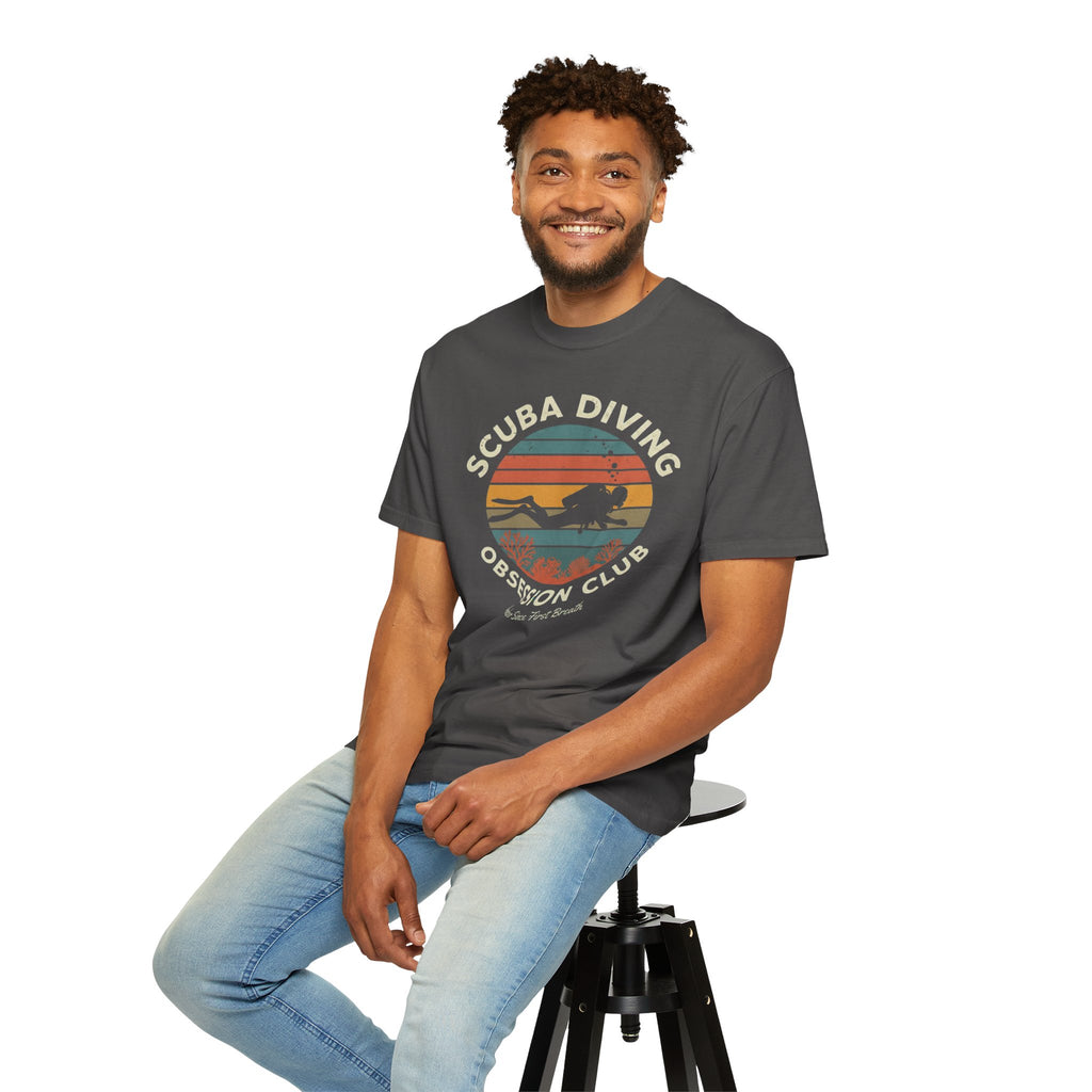 Scuba Diving Obsession Club T-Shirt – Vintage Diver Design