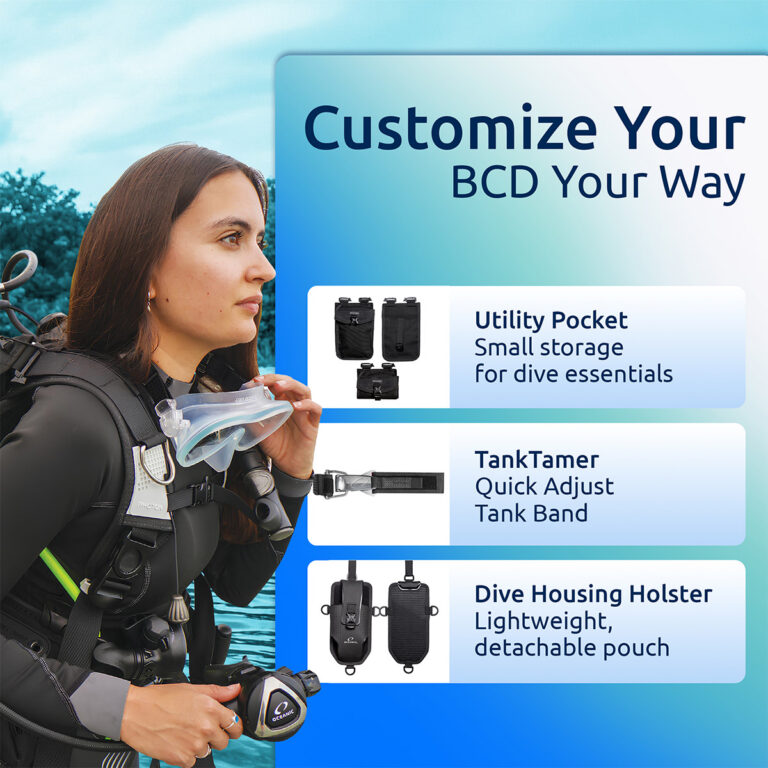 Oceanic Photon Air Women's BCD | Lightweight Travel BCD