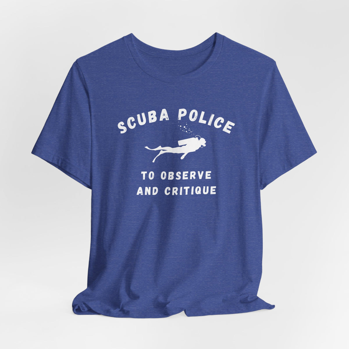 Scuba Police T-Shirt – Funny Scuba Diving Design
