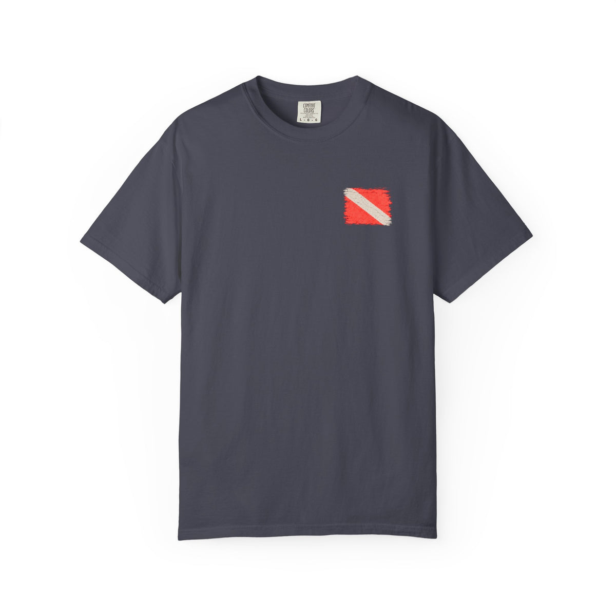 Scuba Dive Flag T-Shirt – Comfort Colors