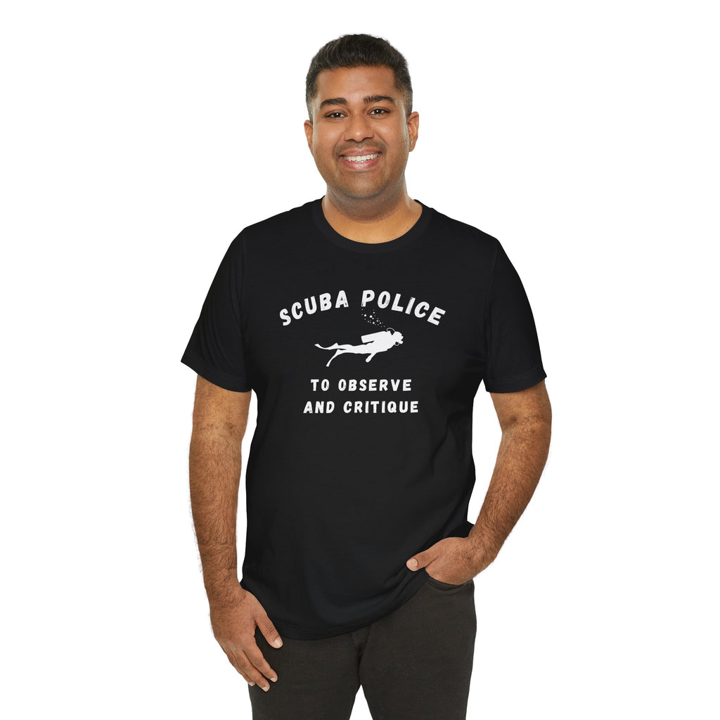 Scuba Police T-Shirt – Funny Scuba Diving Design