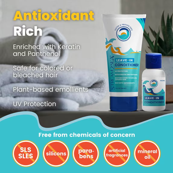 Stream2Sea Leave-In Hair Conditioner – Travel Size 3 Pack