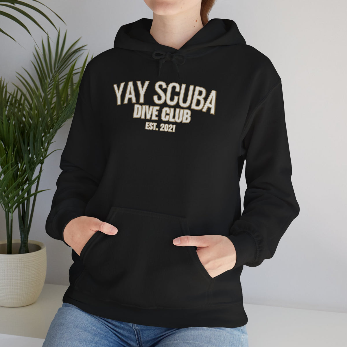 YAY Scuba Dive Club Hoodie | Scuba Diving Sweatshirt, Est. 2021