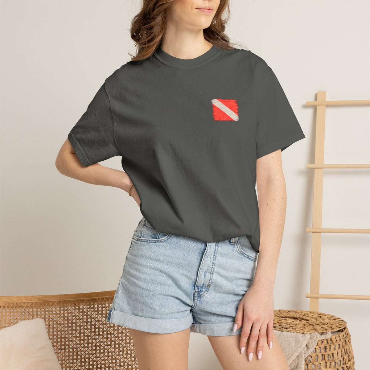 Scuba Dive Flag T-Shirt – Comfort Colors