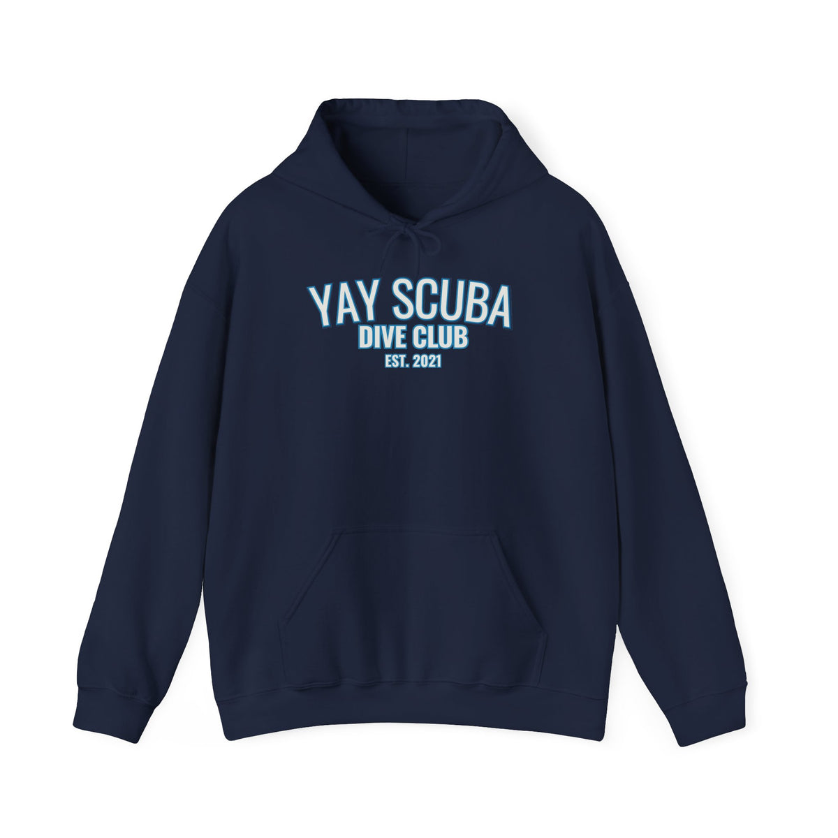 YAY Scuba Dive Club Hoodie | Scuba Diving Sweatshirt, Est. 2021