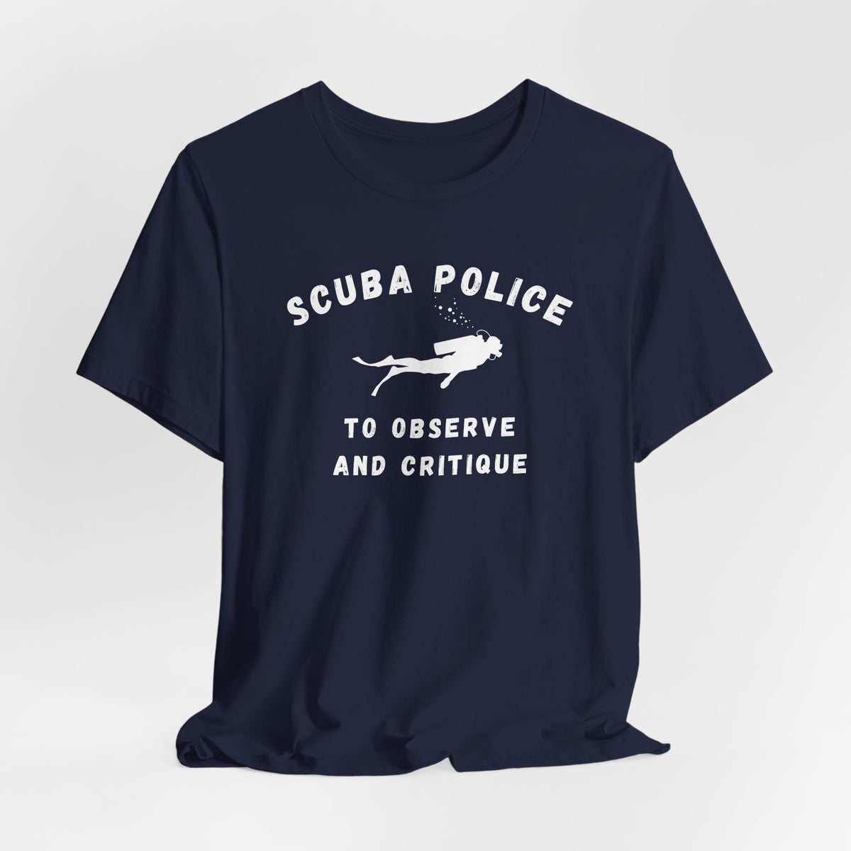 Scuba Police T-Shirt – Funny Scuba Diving Design