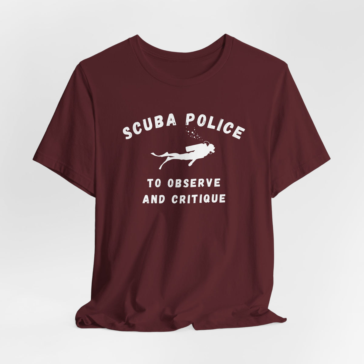 Scuba Police T-Shirt – Funny Scuba Diving Design
