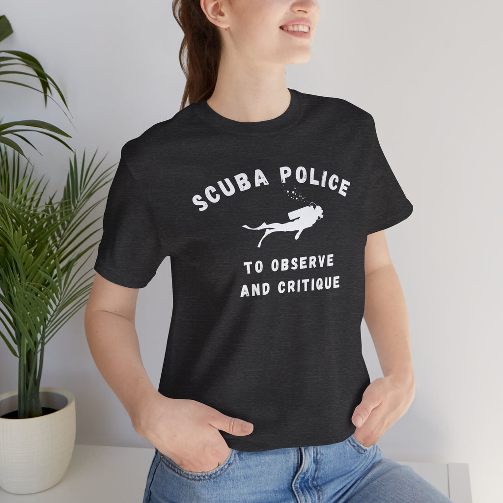 Scuba Police T-Shirt – Funny Scuba Diving Design