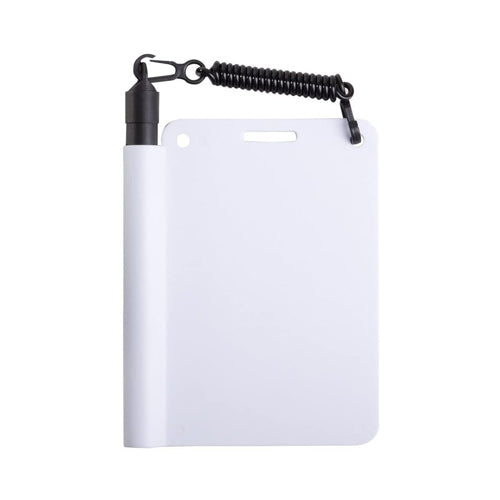 Trident 4" x 6" Super Slate – Underwater Writing Slate with Pencil & Clip