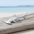 Hammerhead Shark Necklace - Sealife Collection - Silver
