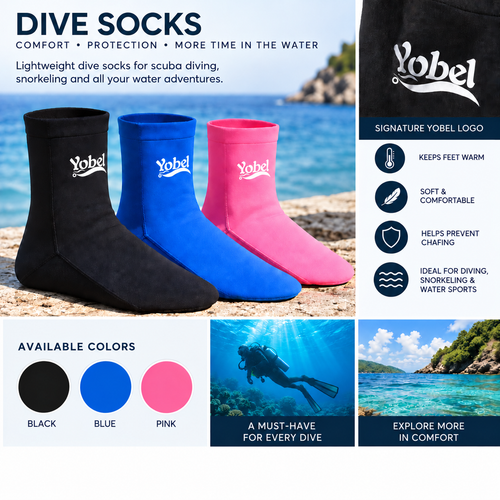 Dive Socks – Scuba Fin & Boot Socks from Yobel