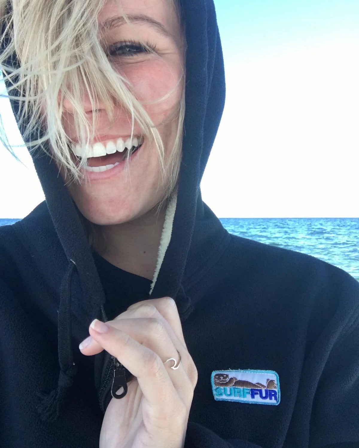 Surf-Fur SurfCheck Surf Hoodie | Windproof & Waterproof