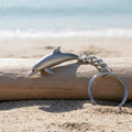 Dolphin Keychain – Sea Life Collection – Pewter
