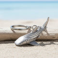 Whale Shark Keychain – Sea Life Collection – Pewter