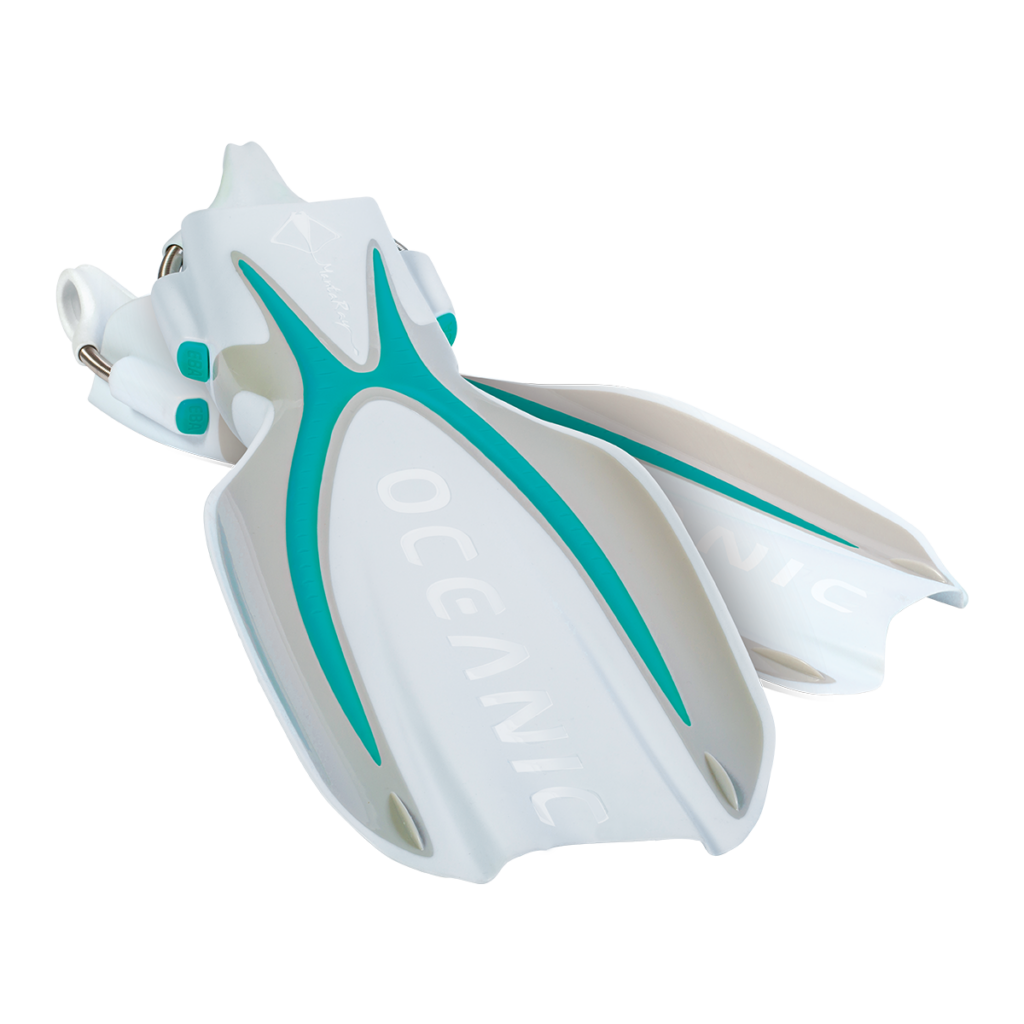 Oceanic Manta Ray Open Heel Fins for Scuba Diving