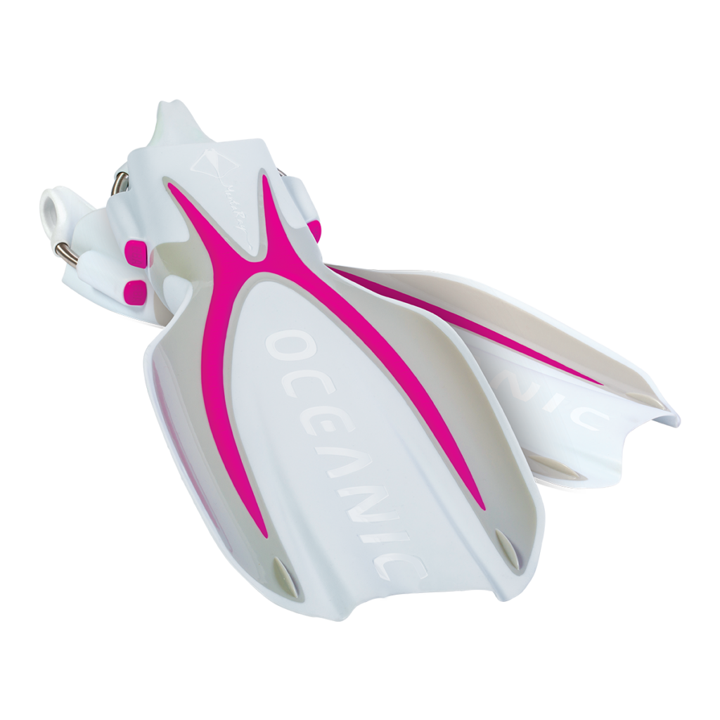 Oceanic Manta Ray Open Heel Fins for Scuba Diving