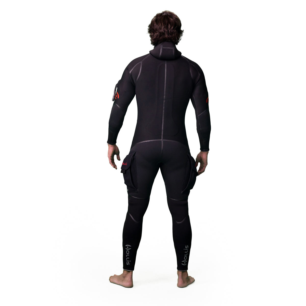 Hollis Neotek 4/3 | Unisex Hooded Semi-Dry Wetsuit
