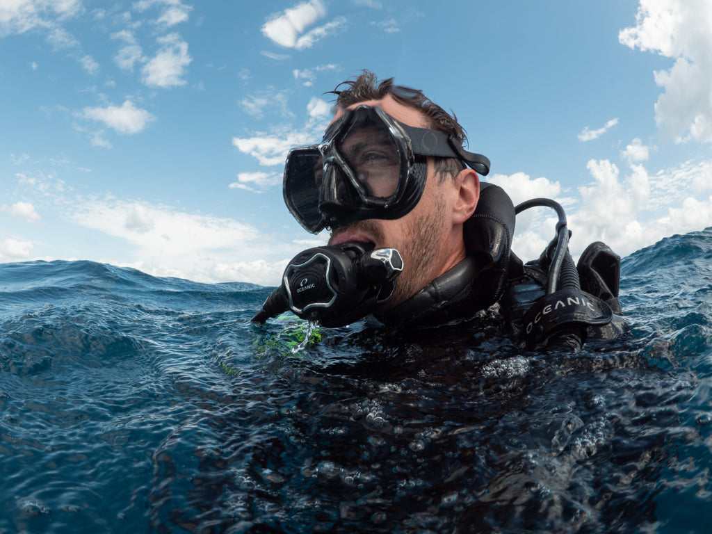 Oceanic Cyanea Micro-Frame Scuba Diving Mask
