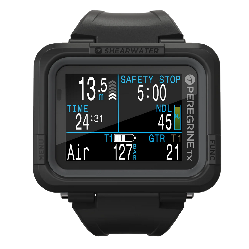 Shearwater Peregrine TX Dive Computer | Air Integration & Digital Compass