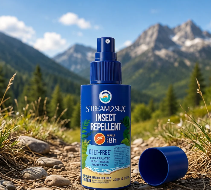 Stream2Sea Deet-Free Insect Repellent | Plant-Based Bug Spray