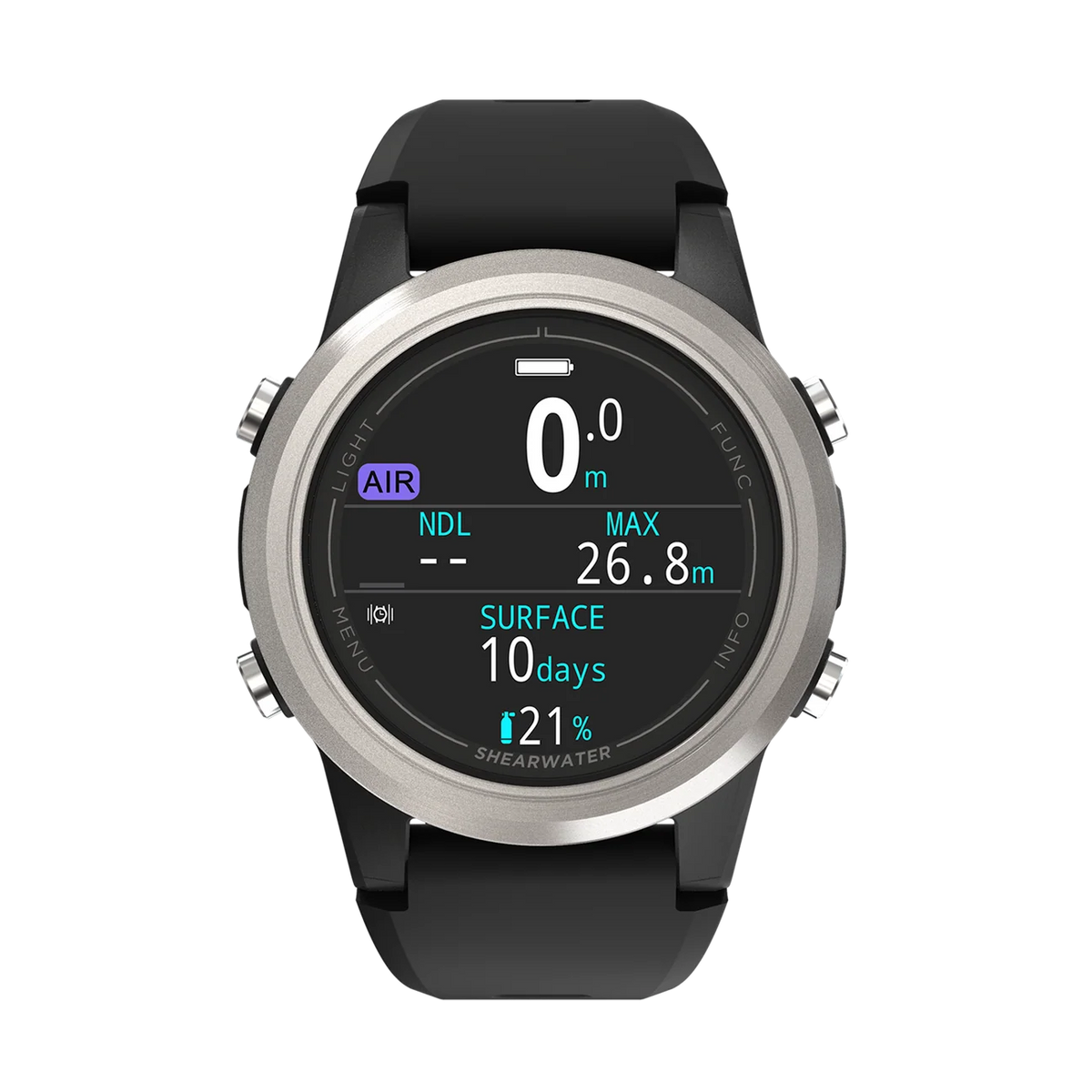 Shearwater Tern Dive Computer | AMOLED
