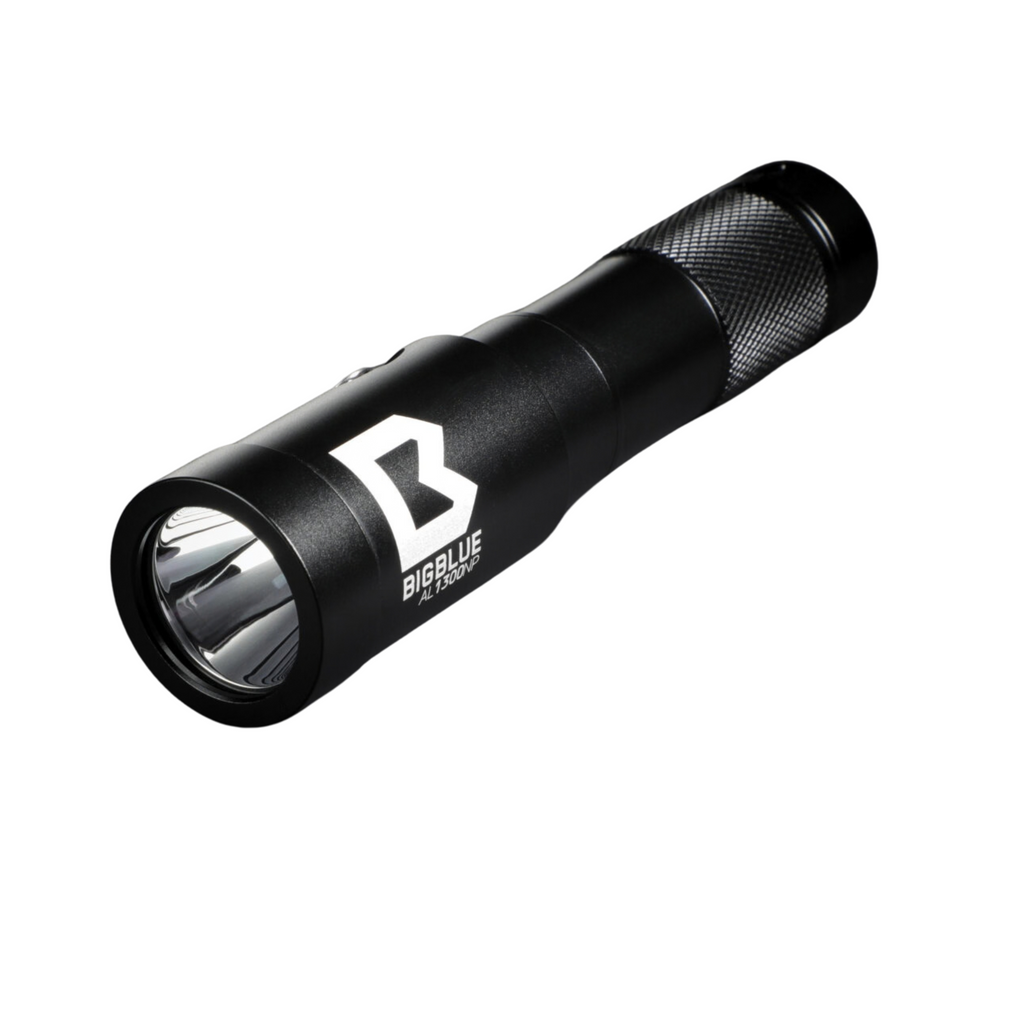 Bigblue AL1300NP Dive Light – 1300 Lumen, 5° Narrow Beam