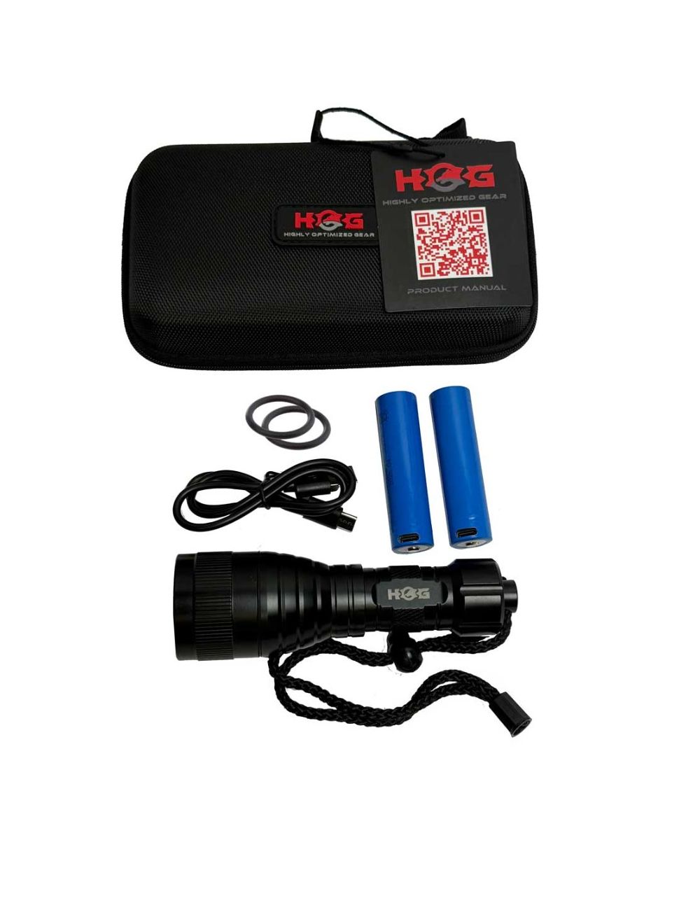 HOG-TW1500 1500 Lumen Rechargeable LED Dive Light