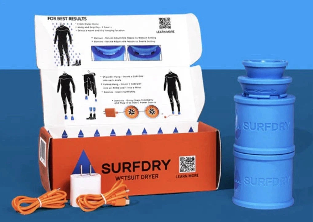 SurfDry Wetsuit & Dive Boot Dryer – Fast-Drying System for Scuba Gear