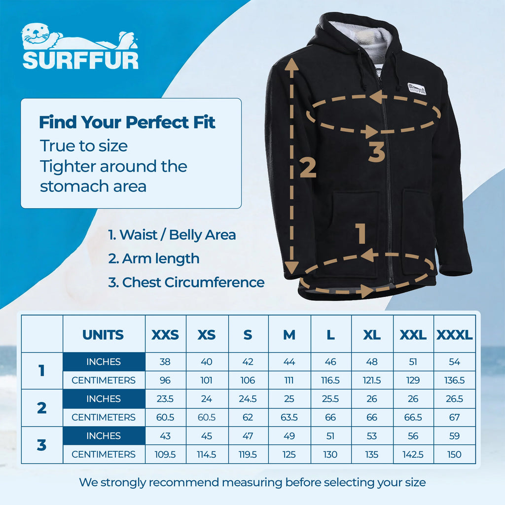 Surf-Fur SurfCheck Surf Hoodie | Windproof & Waterproof