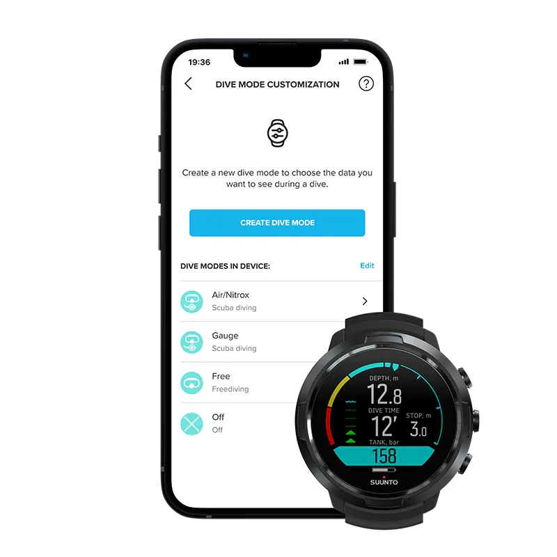 Suunto D5 Wrist Dive Computer | Color Dive Computer