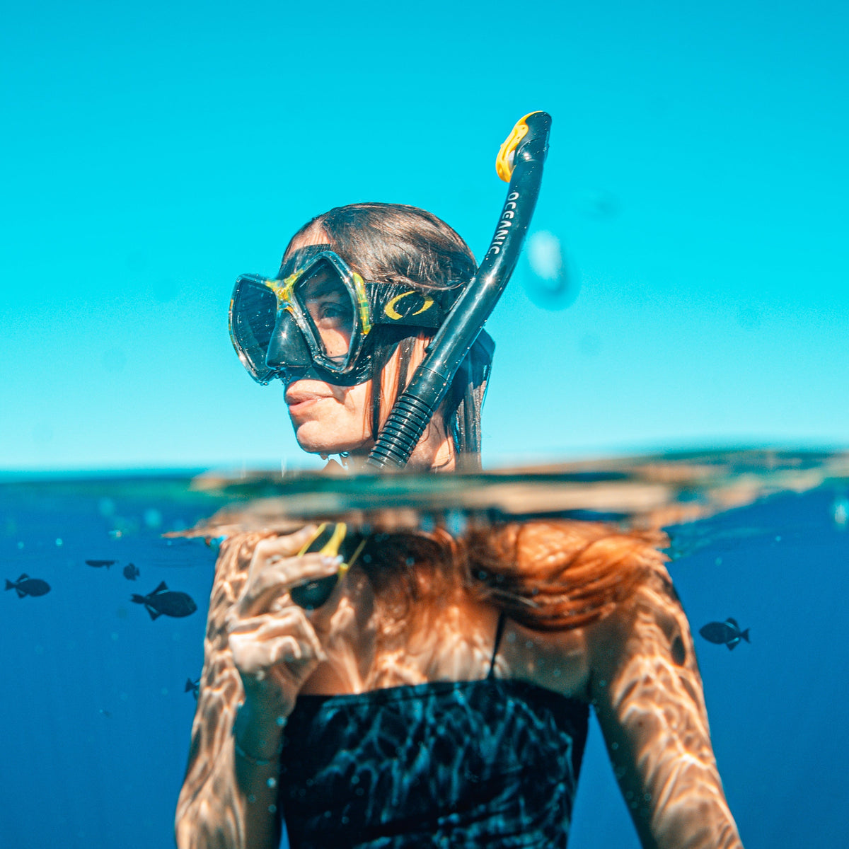 Oceanic Ultra Dry Scuba Diving Snorkel